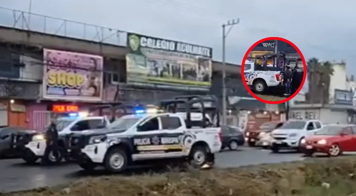 Persecución intensa es reportada en la Lechería-Texcoco