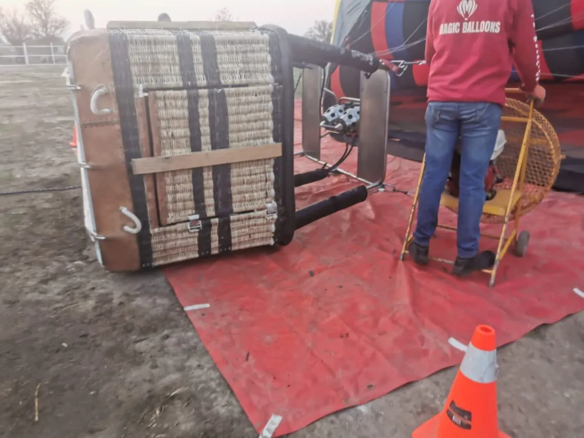 Agencia Federal impide despegue de dos globos aerostáticos en Teotihuacán