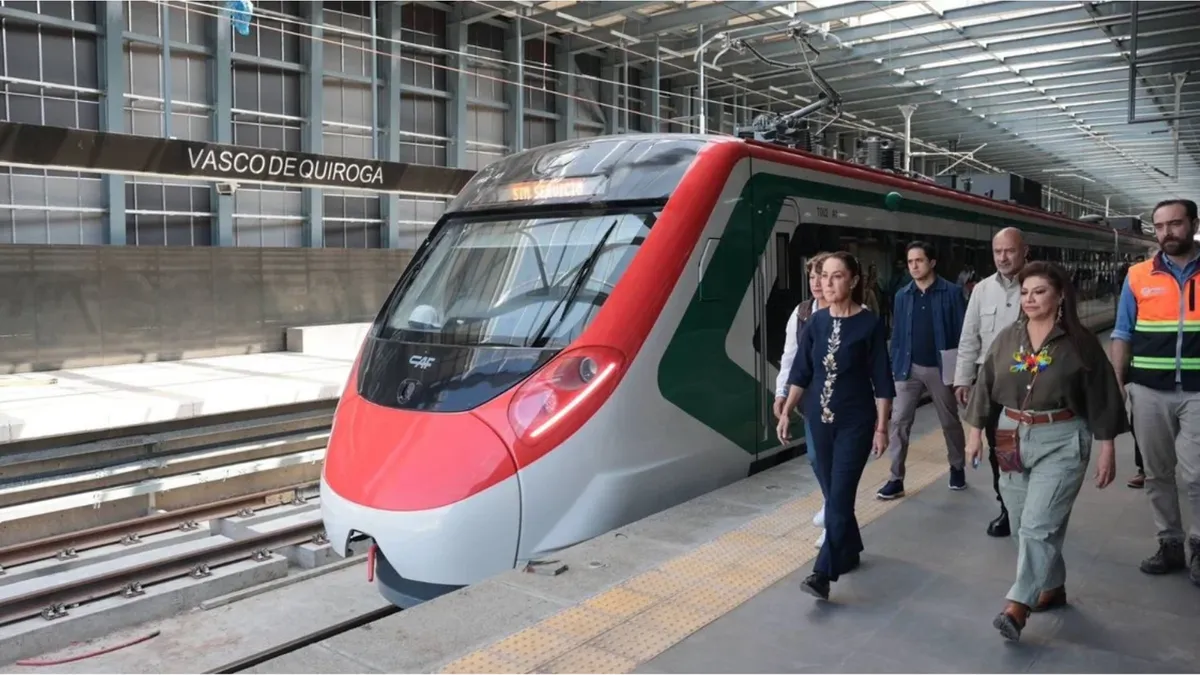 Claudia Sheinbaum anunció que el próximo lunes 2 de febrero se llevará a cabo la inauguración de la operación total del Tren El Insurgente.