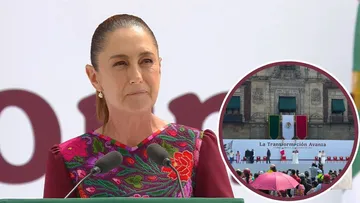 Sheinbaum da rendición de cuentas por su primer año de gobierno