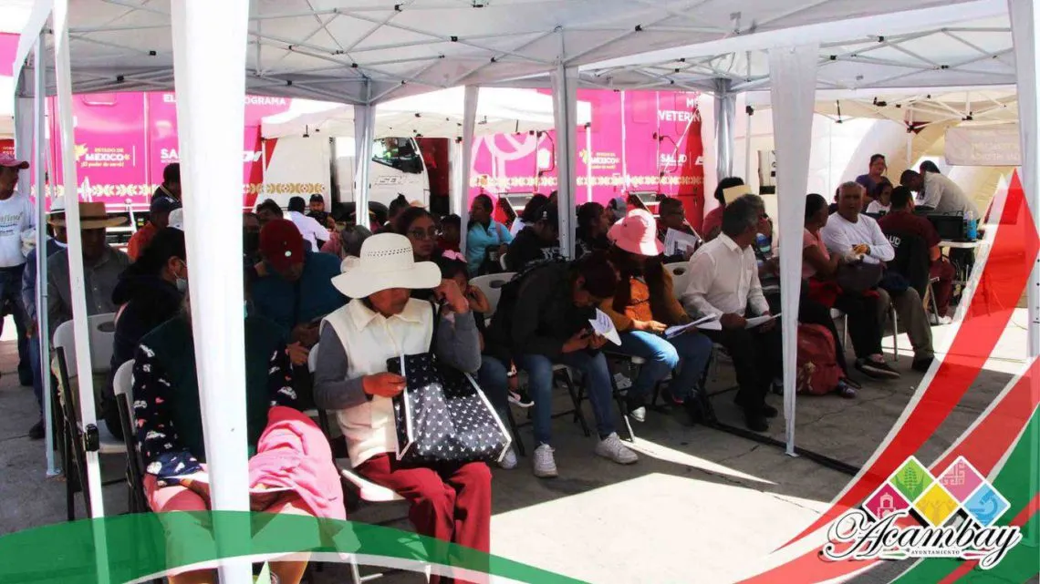Acambay: Más de 4 mil habitantes beneficiados en Jornada de Salud
