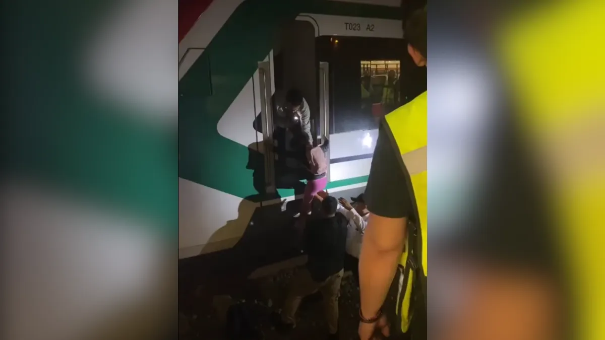 Tren Suburbano al AIFA presenta fallas técnicas