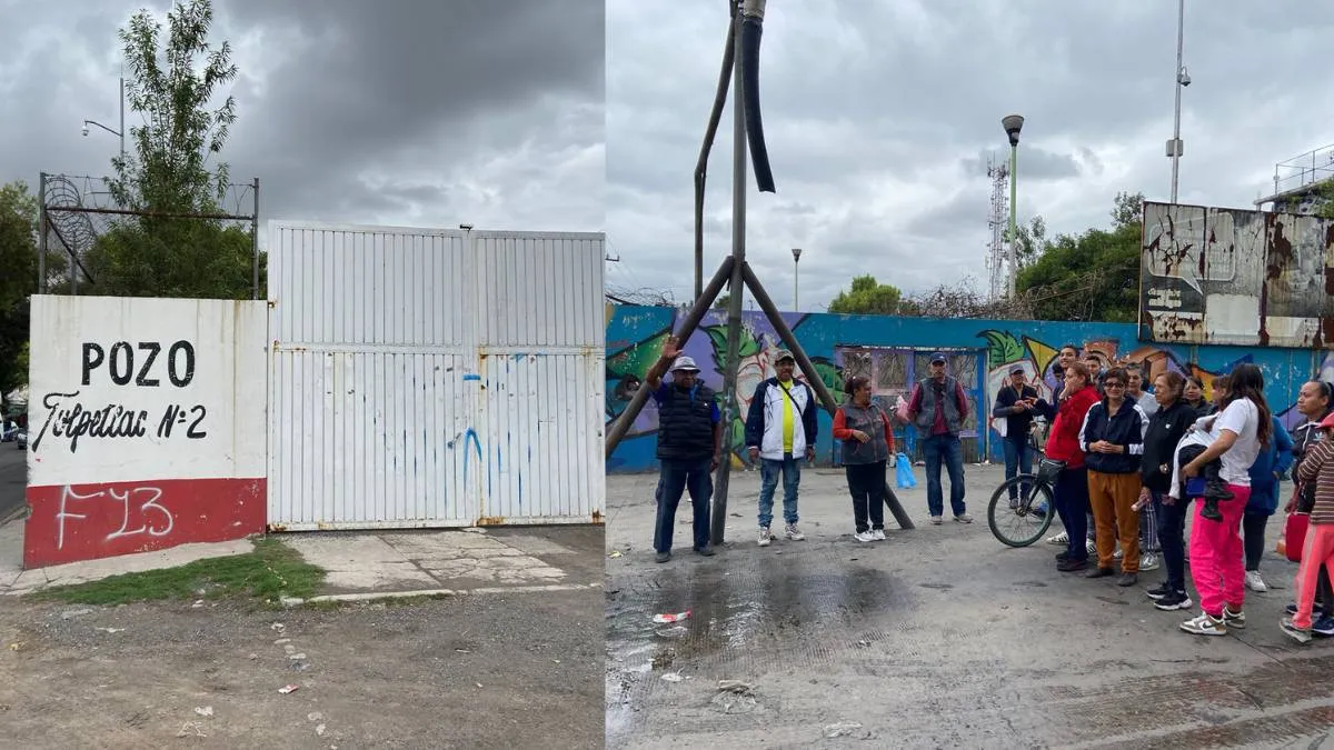 Vecinos impiden a piperos cargar agua en pozos de Ecatepec
