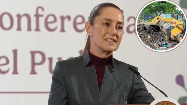 Sheinbaum plantea campaña de concientización para no tirar basura en Edomex