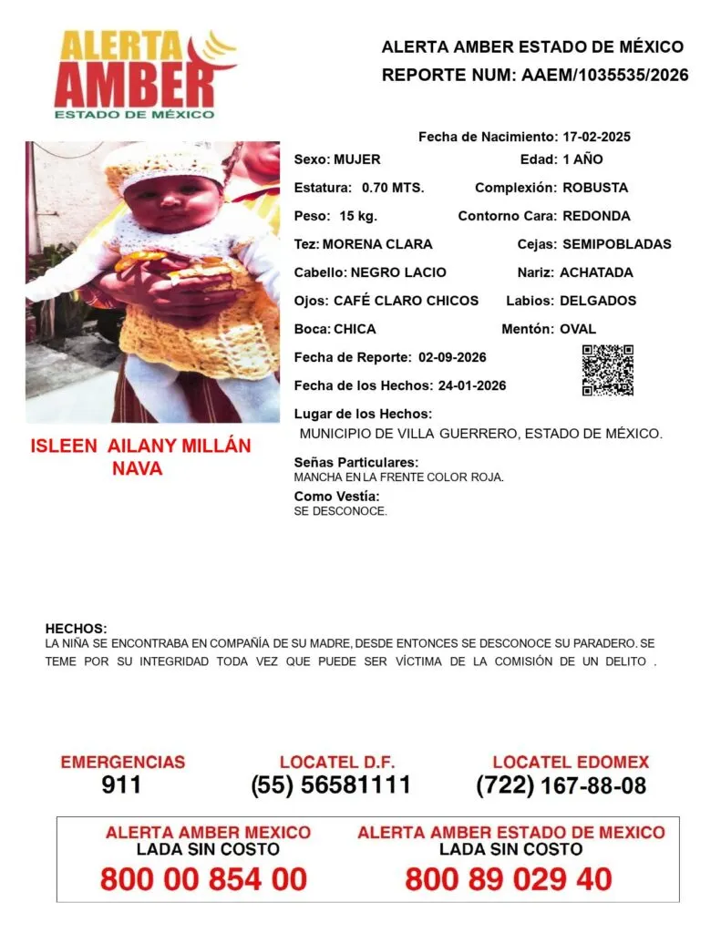 Alerta Amber: Se busca a las hermanas Millán Nava; desaparecieron en Villa Guerrero
