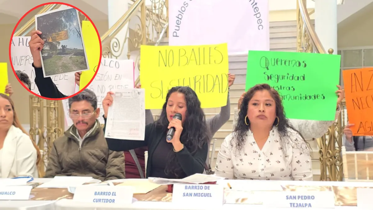 Crisis en Zinacantepec: 500 familias denuncian amenaza de desalojo por megaproyecto inmobiliario