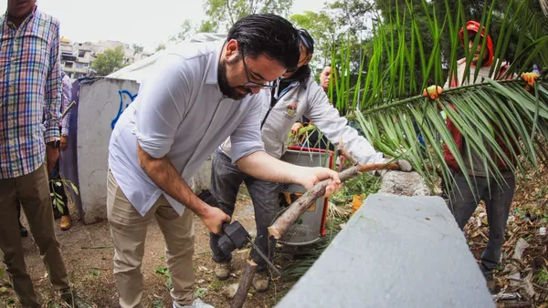 Alcalde de Naucalpan pide no tirar basura para evitar inundaciones y graves daños