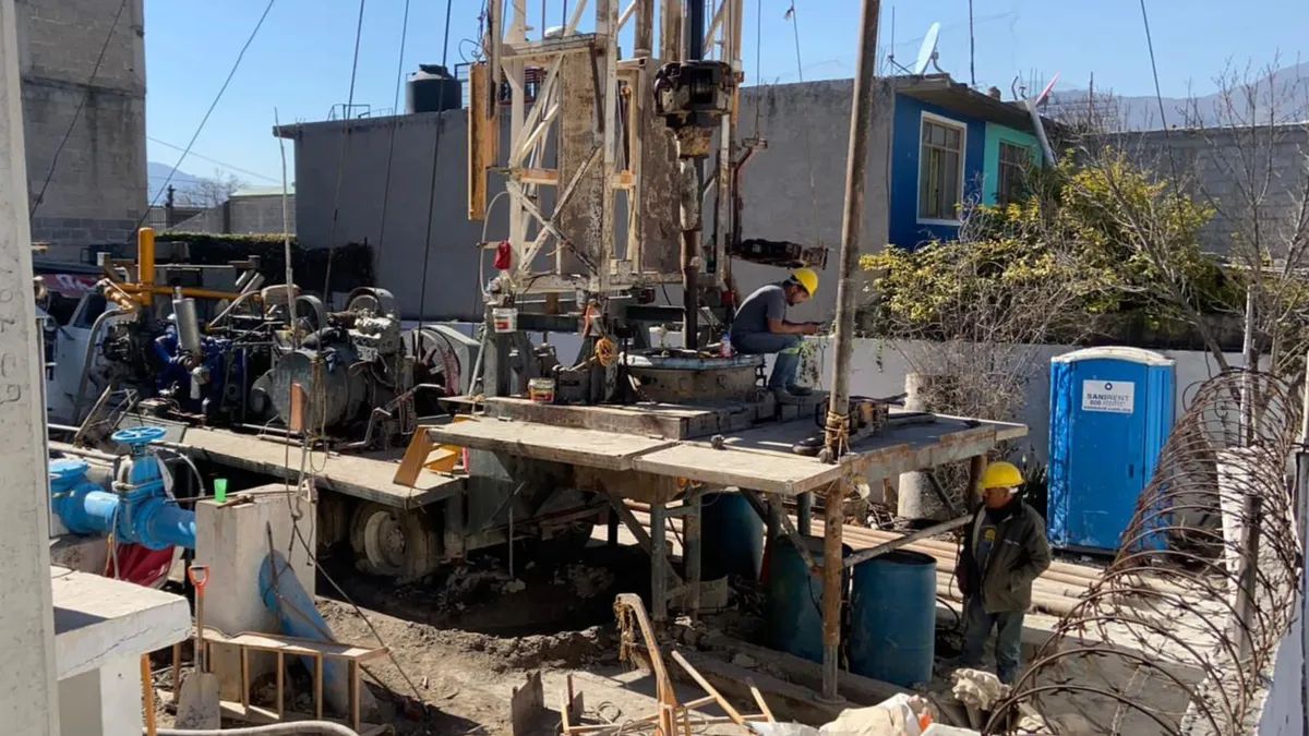 Pobladores suspenden perforación de pozo de agua en Ecatepec