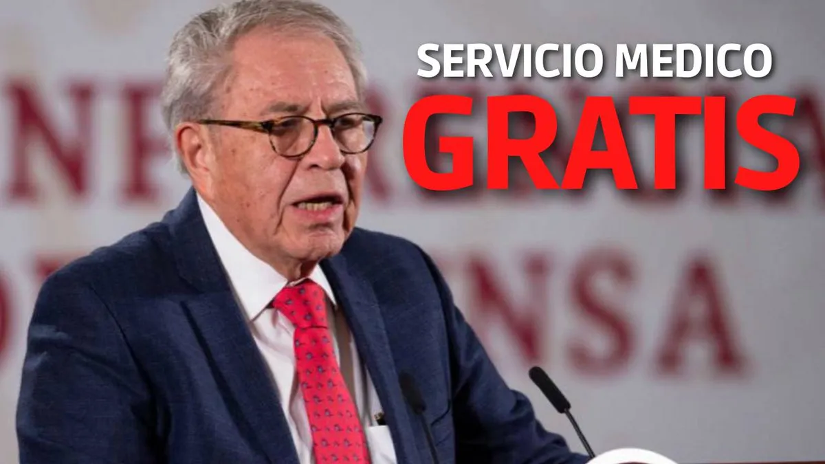 Anuncian servicio médico gratuito para todo MÉXICO
