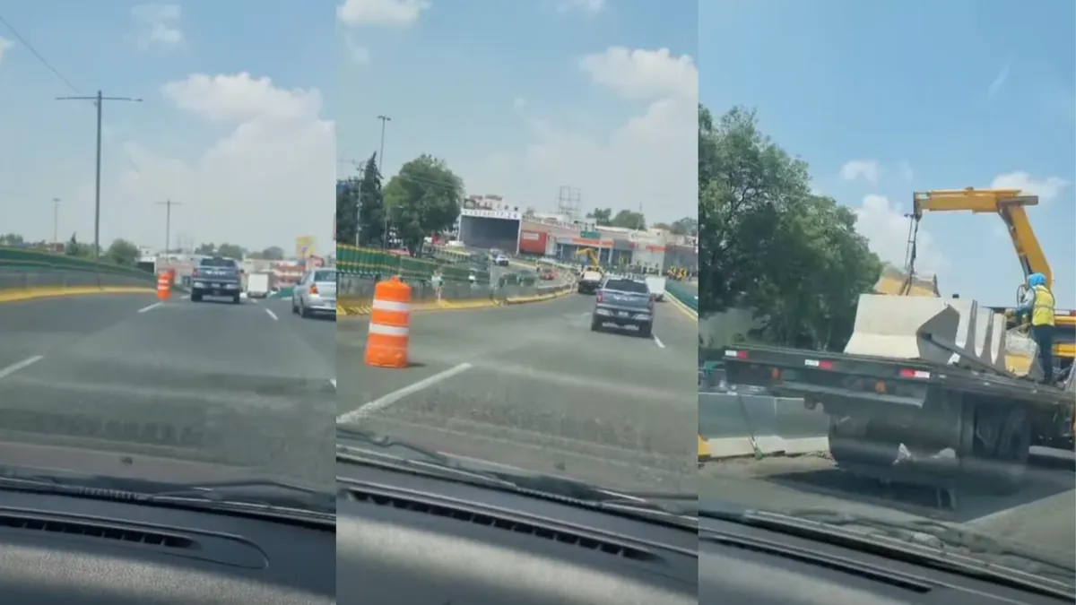 Reducen carriles en Tollocan rumbo a Ciudad Universitaria.