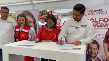 Acuerdan candidatos de Neza e Iztapalapa blindar franja limítrofe entre CDMX y Edomex