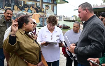 GEM atiende a comunidad escolar afectada por lluvias en Valle de Chalco 