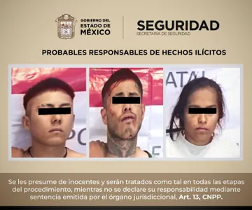Crimen pasional en Edomex deja un hombre sin vida y tres detenidos
