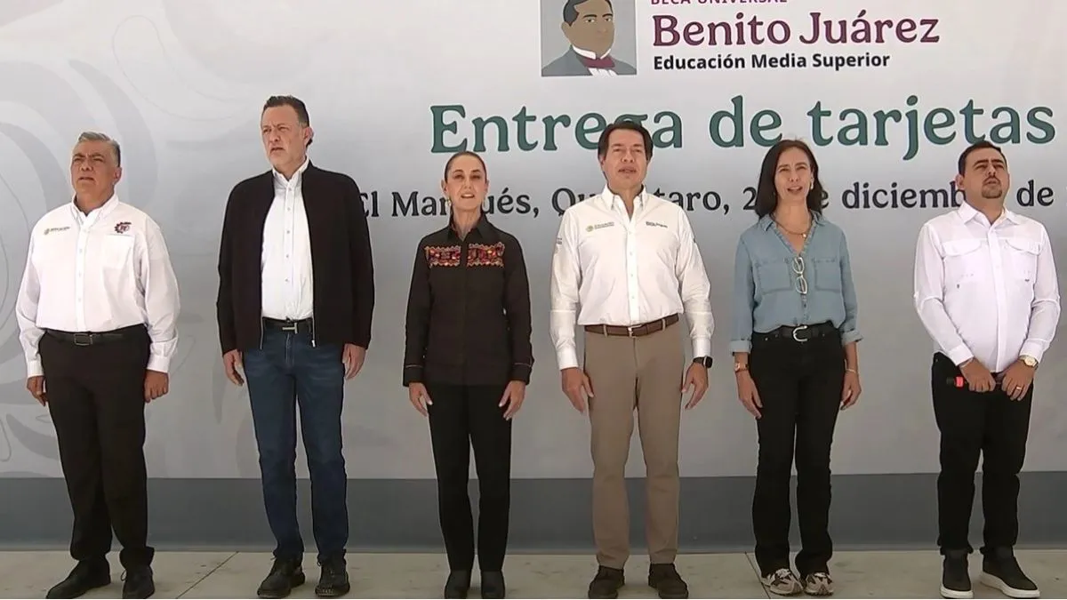 Sheinbaum destaca que, tras eliminar examen, aumentó ingreso a bachillerato en Valle de México