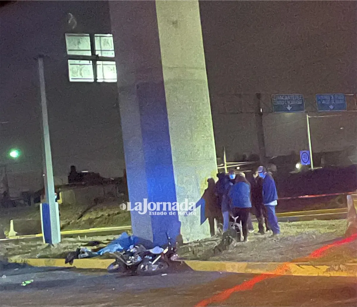 Noche de accidentes en Toluca; muere un motociclista sobre Avenida Las Torres