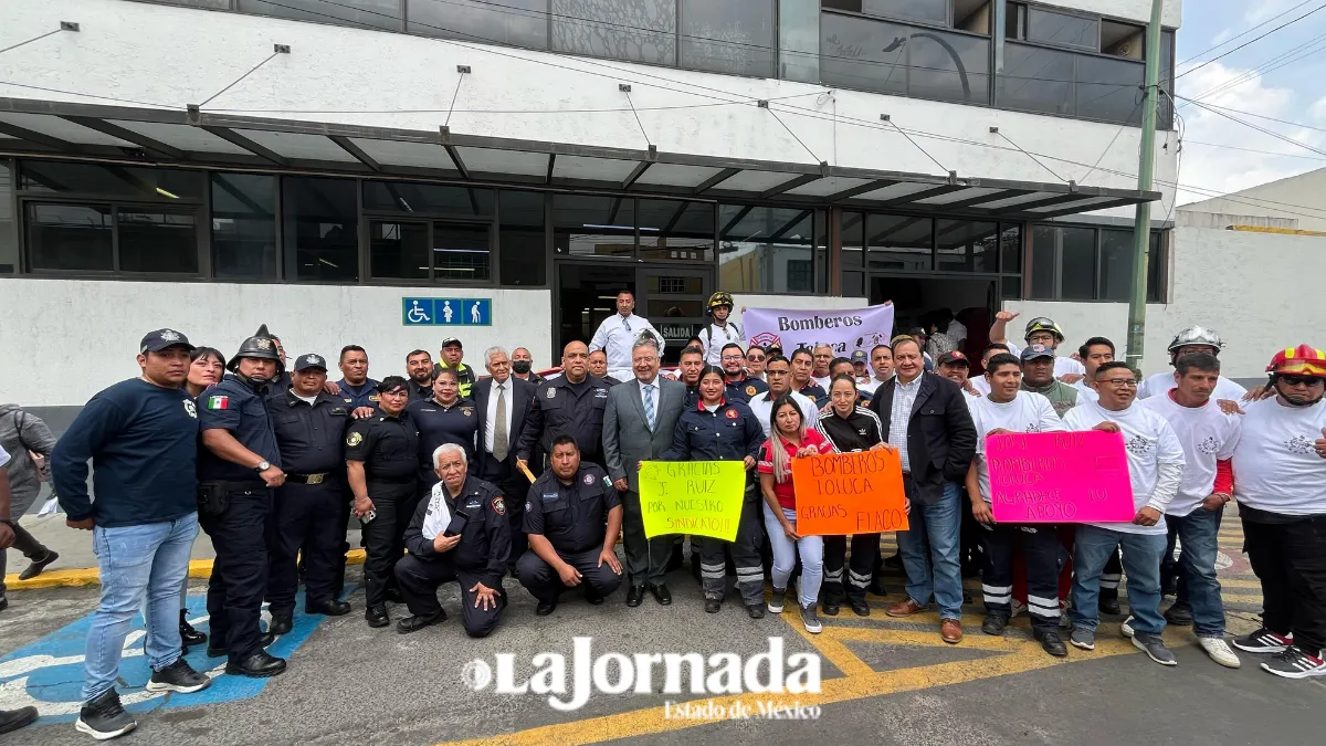 Bomberos del Edomex logran primer sindicato independiente
