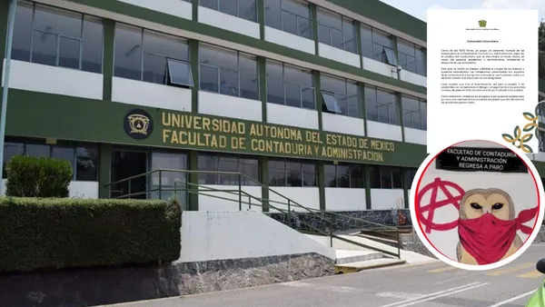 UAEMéx: EEU rechaza criminalización de la toma de la Fac. de Contaduría