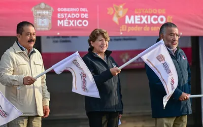 Gobierno de Delfina Gómez envía 15 toneladas de ayuda humanitaria y víveres a Hidalgo