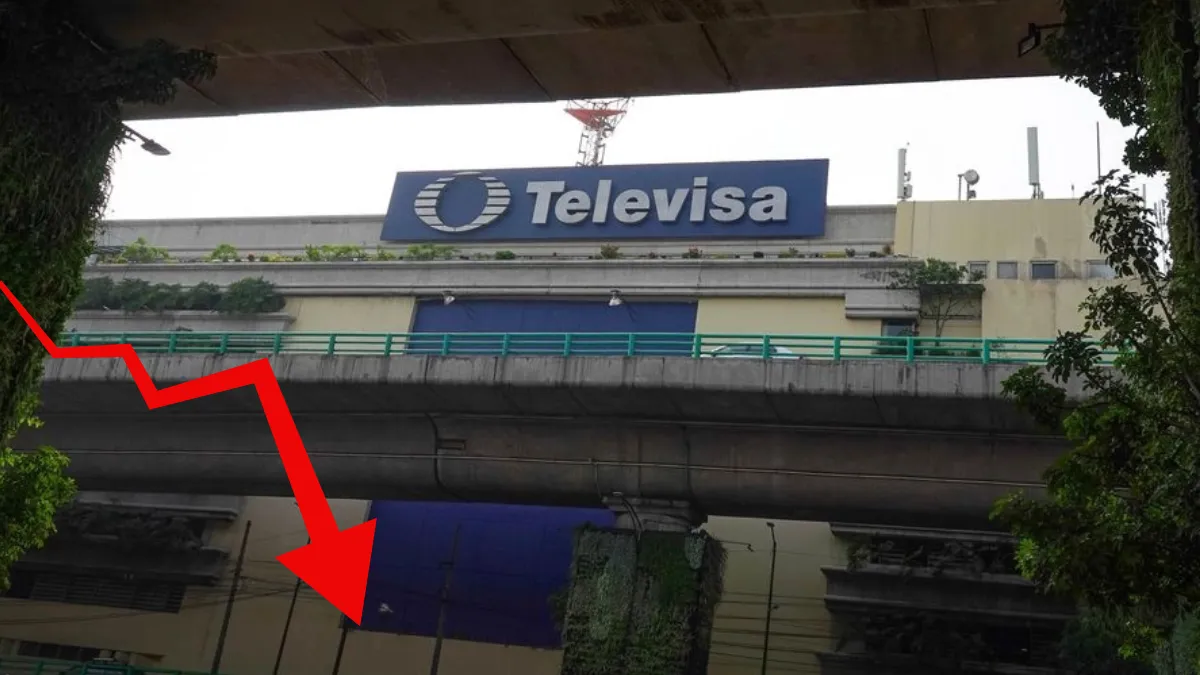 Las ganancias de Televisa se desploman 65.2% anual en el primer trimestre de 2025, revelan informes.