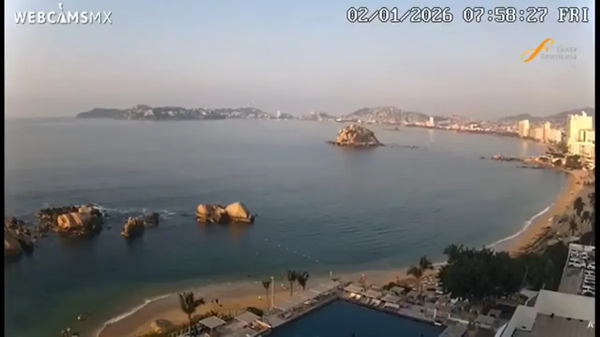 [VIDEO] Así se vivió en Acapulco el sismo de magnitud 6.5
