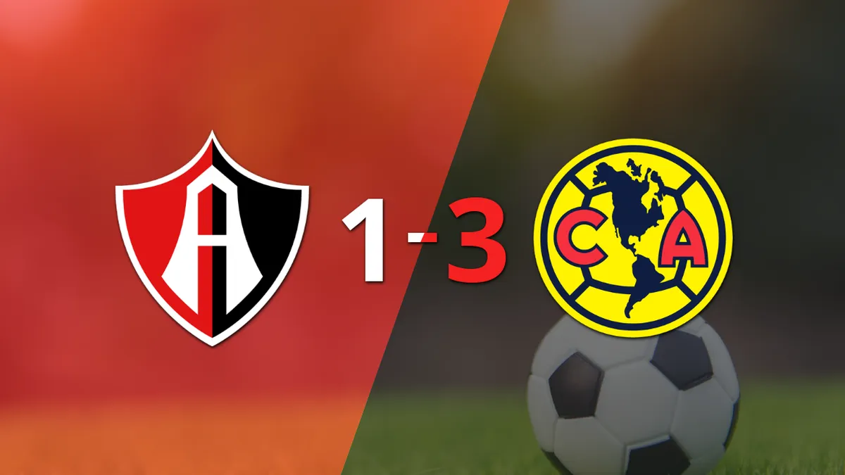 Doblete de Rodrigo Aguirre guió el triunfo de Club América sobre Atlas
