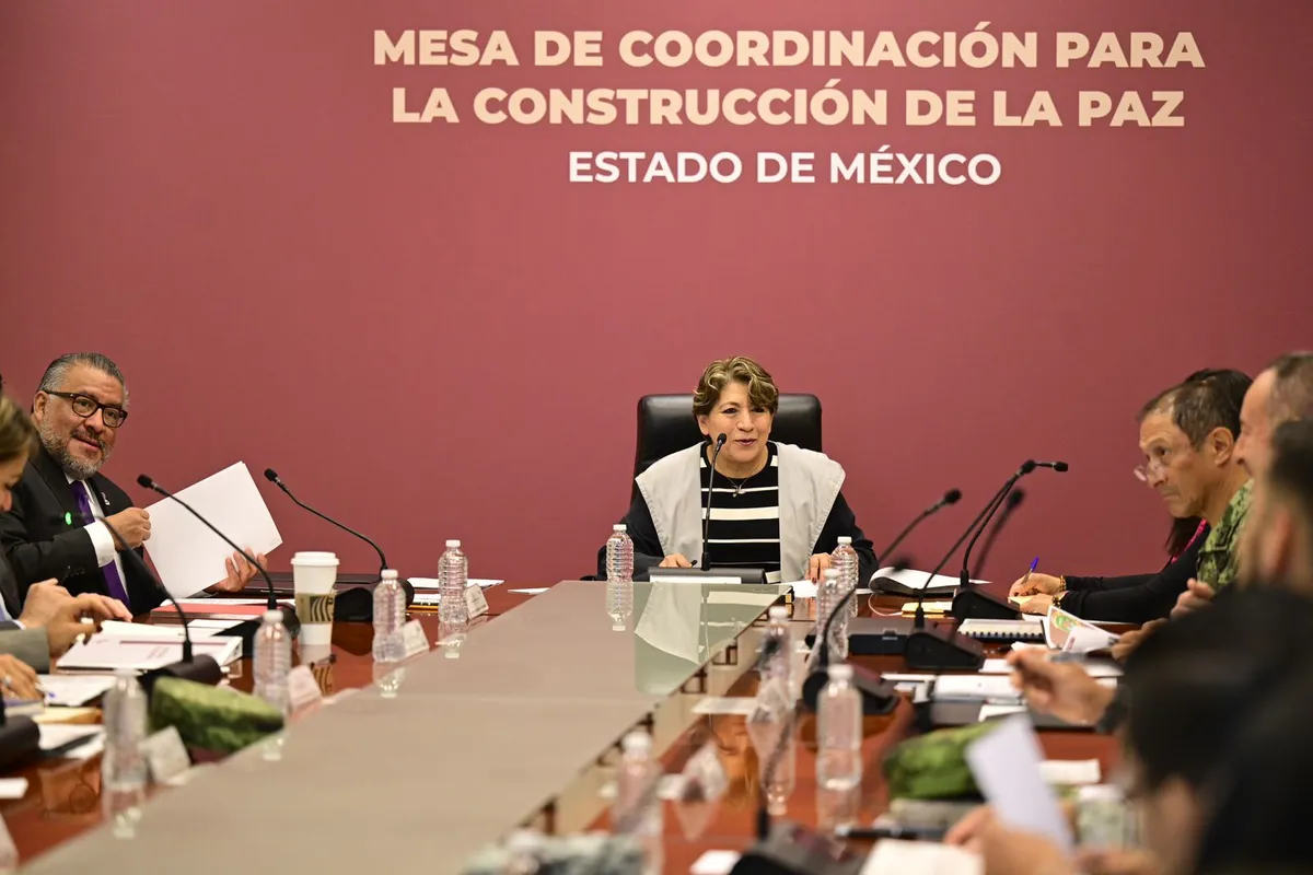 Delfina Gómez atiende demandas de seguridad en Edomex