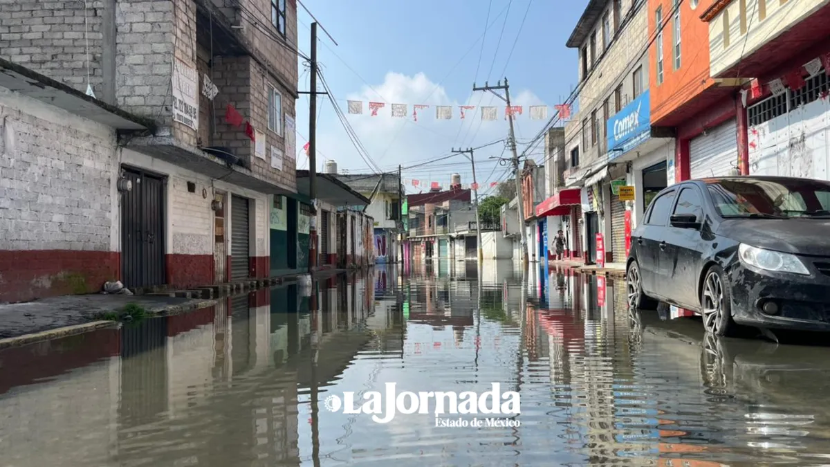 En San Pedro Cholula aumentan anegaciones
