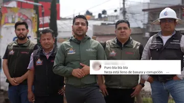Alcalde de Neza anuncia avances en el Pozo 7 y vecinos aseguran que ‘no hace nada’
