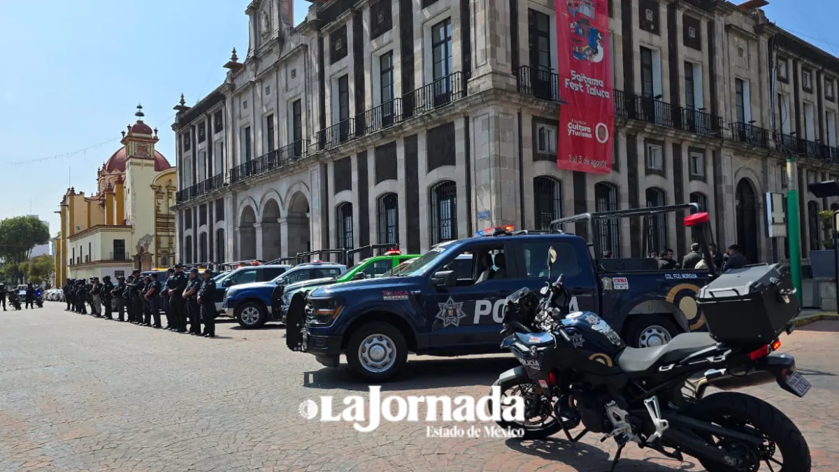 Operativo intermunicipal “Verano Seguro” inicia en Toluca