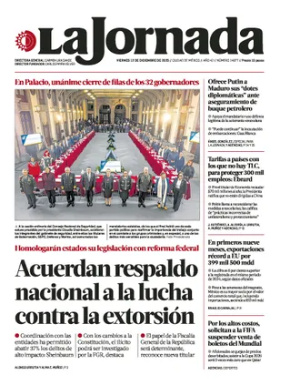 La Jornada Nacional | 12 de diciembre de 2025