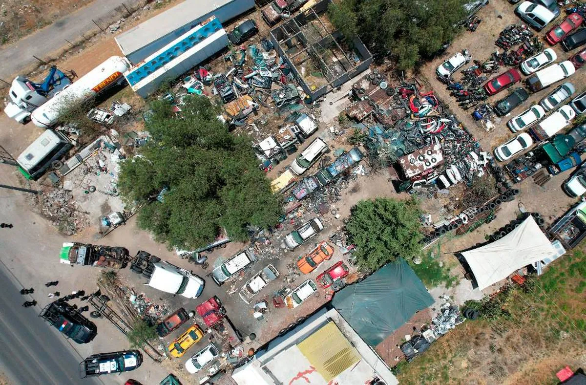 Decomisan más de 2 mil toneladas de autopartes en Edomex y CDMX durante Operación ‘Fortaleza’
