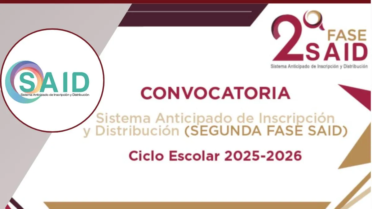 Segunda fase SAID ya está habilitada; así puedes realizar tu cambio de escuela en Edomex