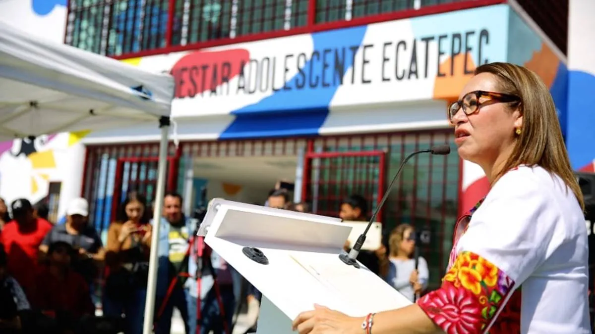 Azucena Cisneros inaugura primera Casa del Adolescente en Ecatepec