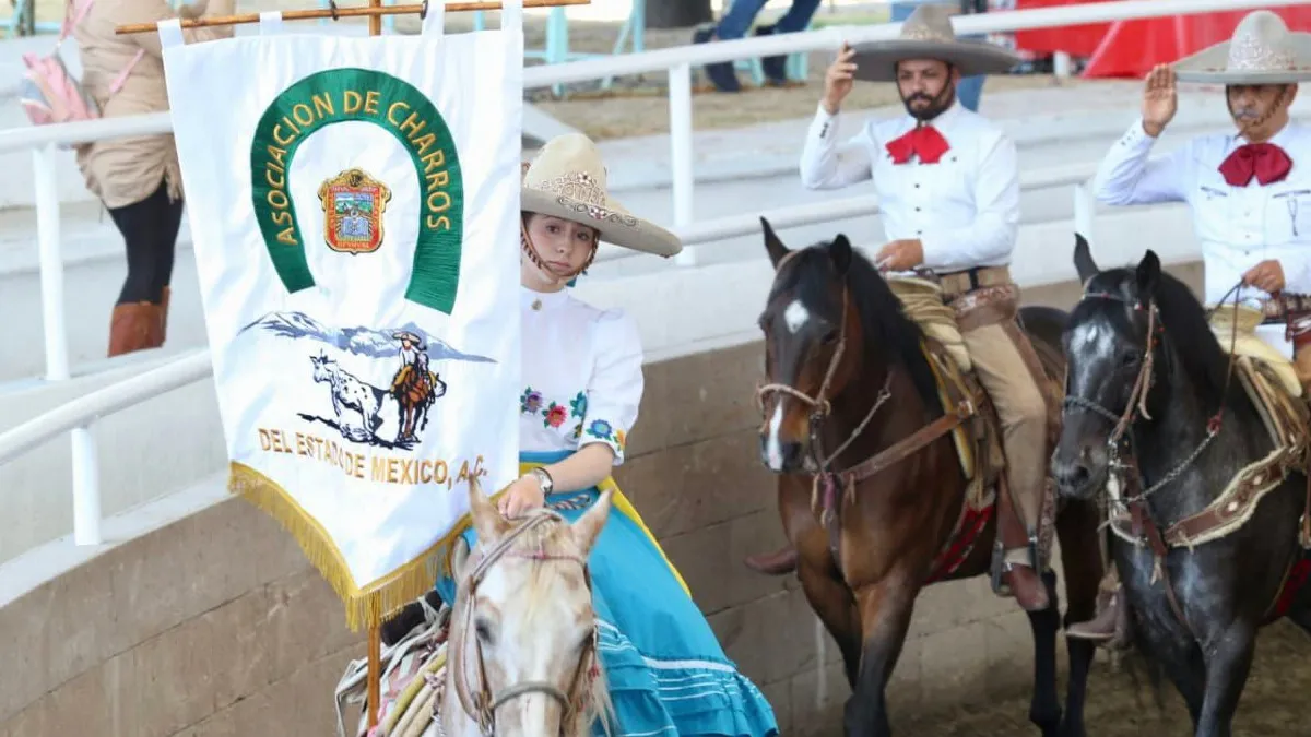 Inaugura Abuzeid Lozano Campeonato Estatal Charro en Ixtlahuaca