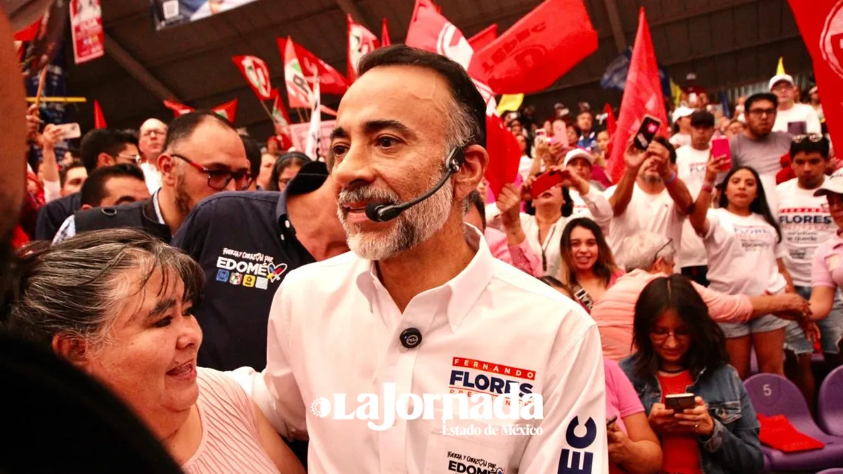 Aseguran en Metepec voto masivo para Fernando Flores y aliados