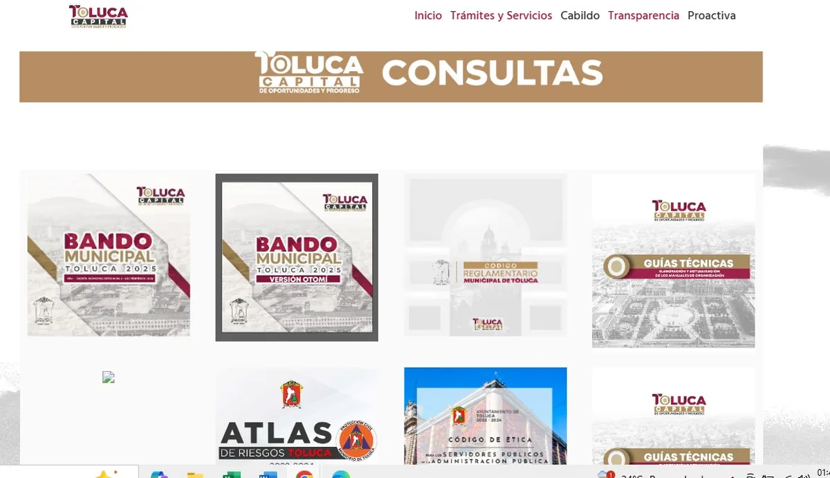 Ayuntamiento de Toluca reconoce vulnerabilidad tecnológica