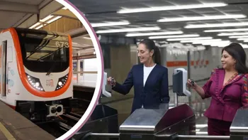 Sheinbaum acompaña a Clara Brugada en reapertura de tramo de la Línea 1 del Metro de la CDMX