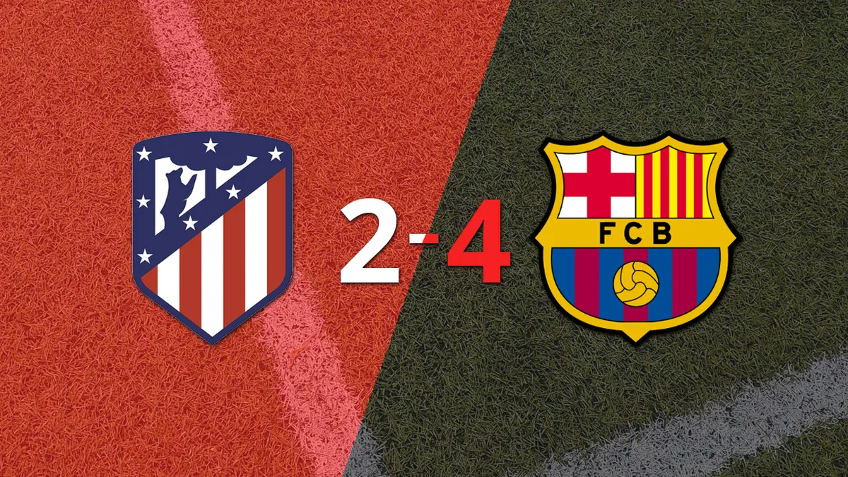 Barcelona superó a Atlético de Madrid con dos tantos de Ferran Torres