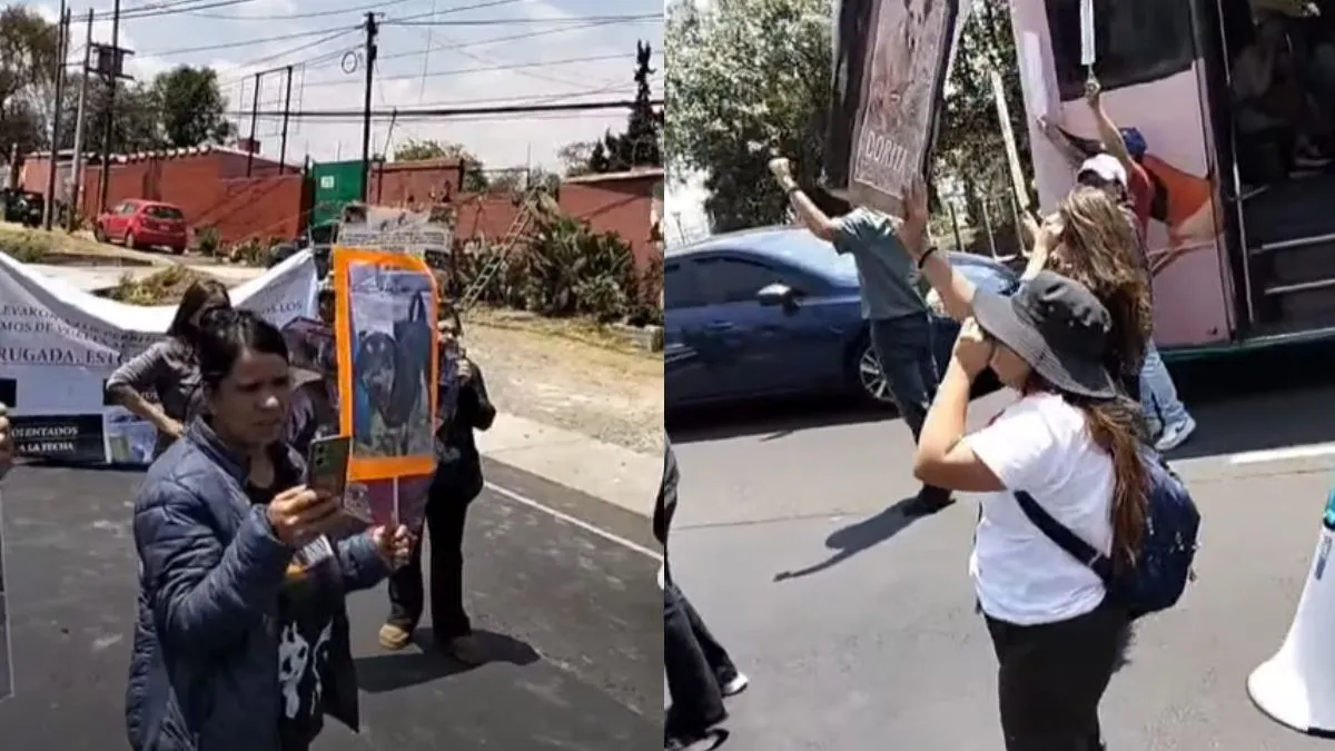 Manifestación en la México-Toluca afecta la circulación hoy 1 de abril