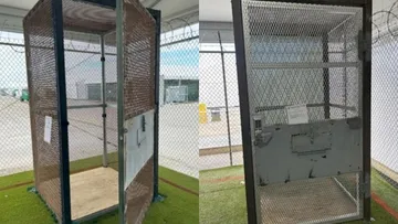 El centro de detención de los Everglades fue señalado por las condiciones en que permanecían los migrantes.
