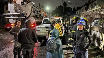 Más de 100 viviendas afectadas por torrencial en Atizapán