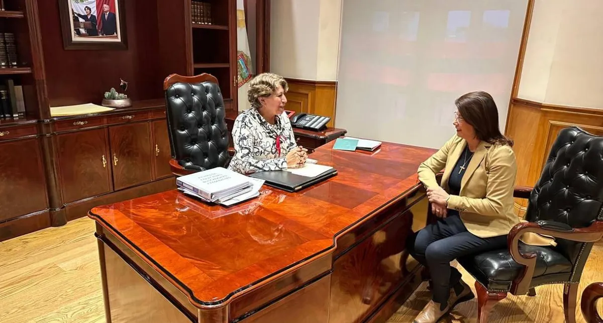 Tecámac: Alcaldesa pide ayuda a Delfina Gómez, para concluir proyectos