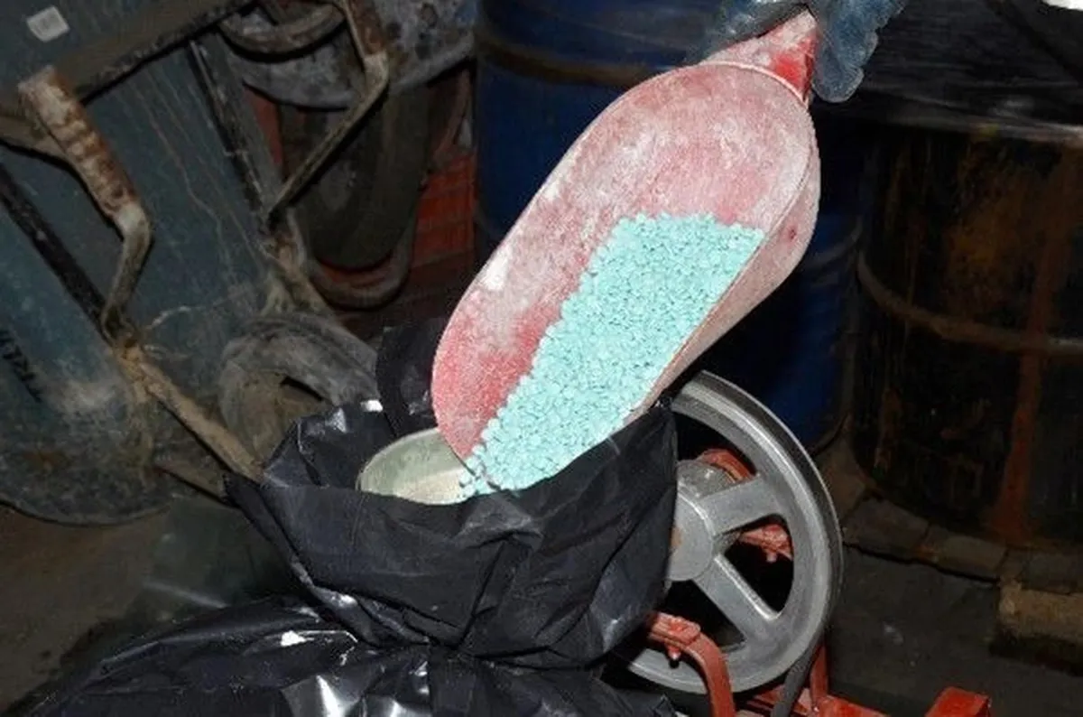 La destrucción de estas sustancias fue encabezada por la Fiscalía Especializada de Control Regional (FECOR) en Sinaloa.