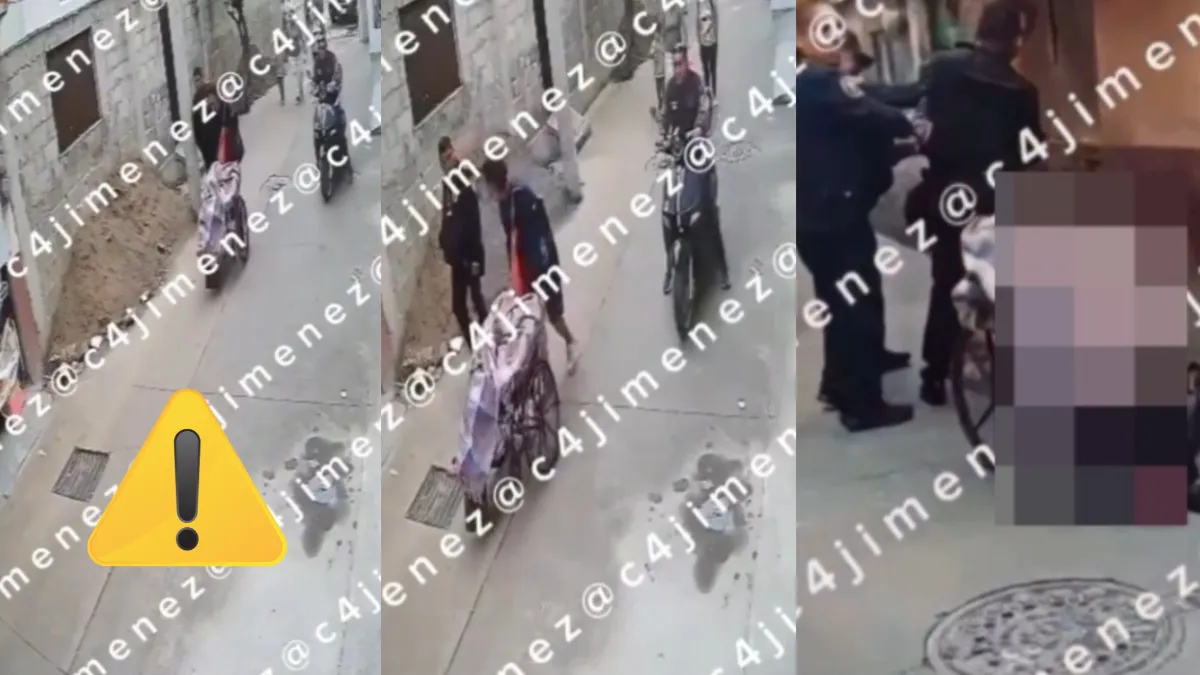 Fue revelado el video del momento exacto en que hombre pasea cadáver de su mamá en silla de ruedas. Así sucedió...