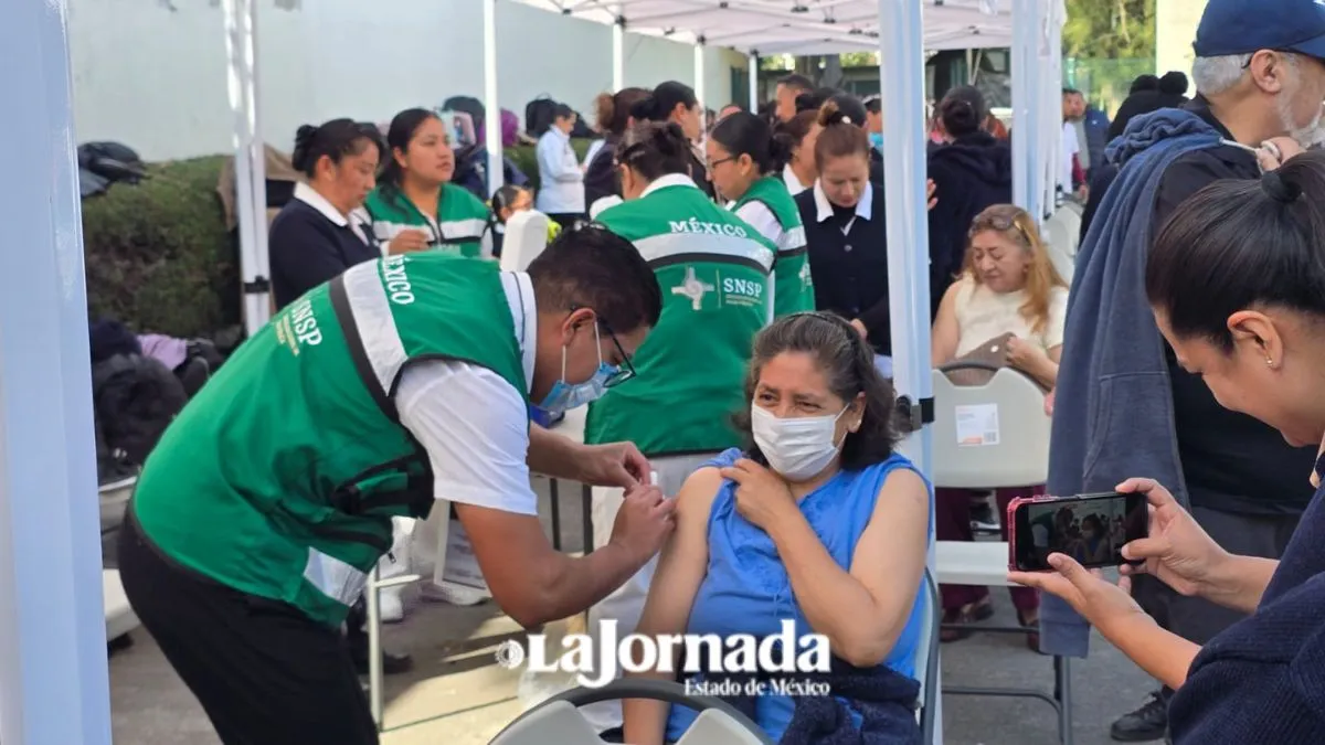 Mega Jornada de Vacunación arranca en Edomex