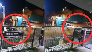 Patrulla de Ixtapaluca choca con un poste de luz, ¿accidente o descuido? [VIDEO]
