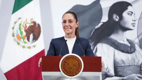 Sheinbaum anunció que México y la Unión Europea firmarán un nuevo tratado comercial en 2026.