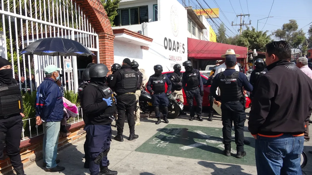 Intimidan a manifestantes que exigen agua en Chimalhuacán
