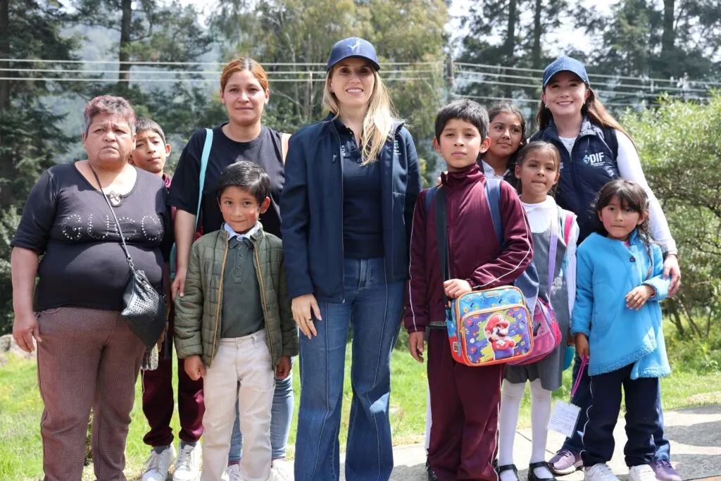 Huixquilucan Contigo 24/7 llega a Llano Grande y Piedra Grande para entregar la rehabilitación de escuela y gimnasio de calistenia