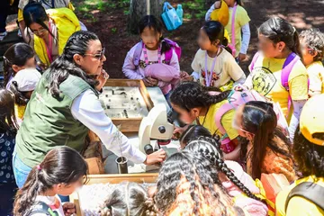 Bosque Escuela recibe a 350 menores de Metepec